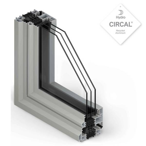 SOLEAL Next 75 Sustainable Aluminium Window - Aluminium Thermally Broken Window