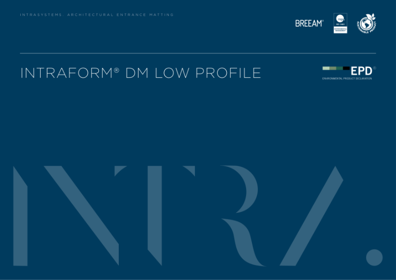Entrance Matting: INTRAform Low Profile