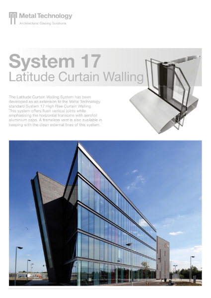 System 17 Latitude Curtain Walling