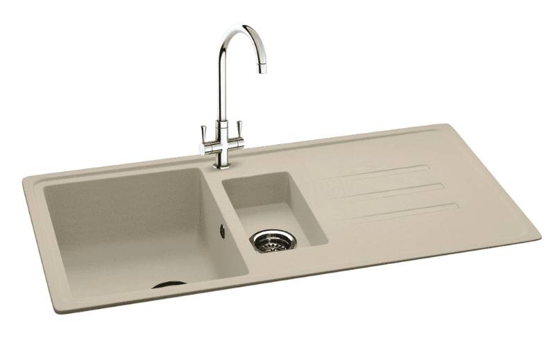 Carron Phoenix Debut REV Granite Bowl Sink - Inset Kitchen Sink