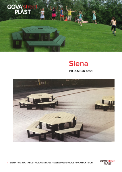 Siena Picnic Table Data Sheet