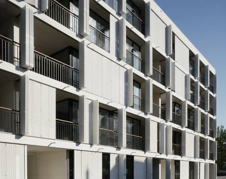 Economical housing replaces factory: Merker-Park, Baden, Switzerland