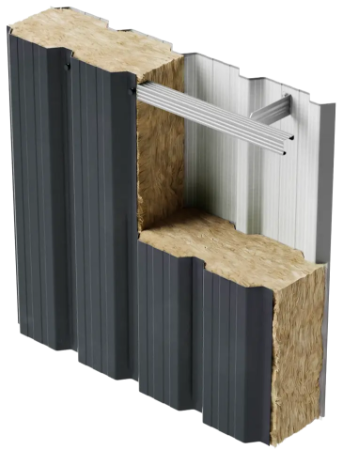 Gemello Revive W6-S   - Over-Clad Wall System