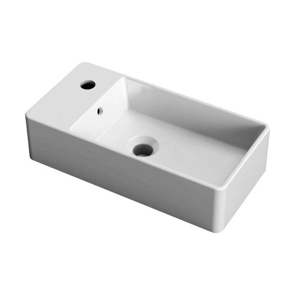 DC34.5025 - Dolphin Rectangular Wall Mounted Basin