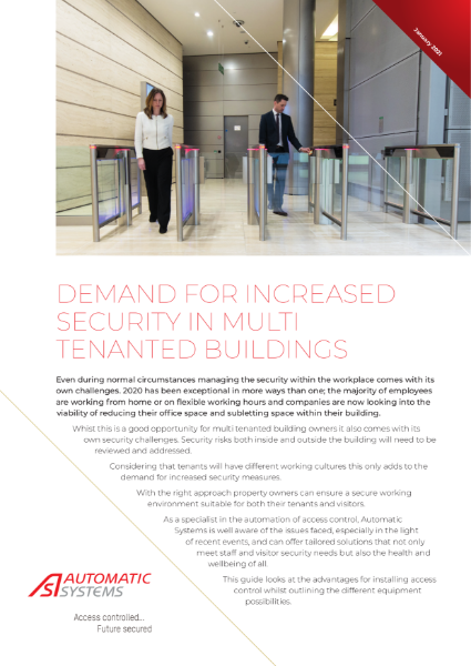 Demand for Increased Security in Multi Tenanted Buildings