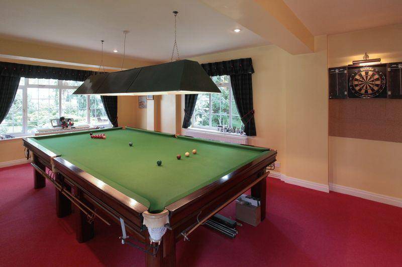 Floor impact sound reduction in snooker room, Cheshire