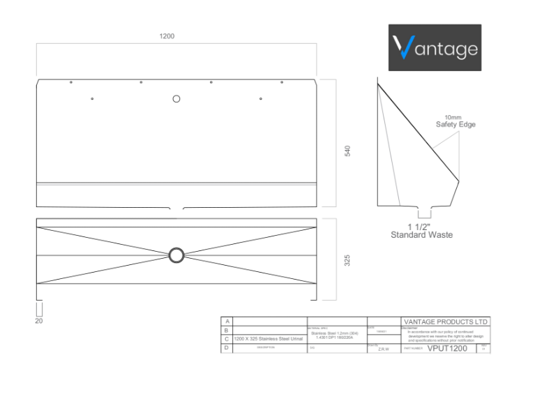 Drawing - VPUT1200