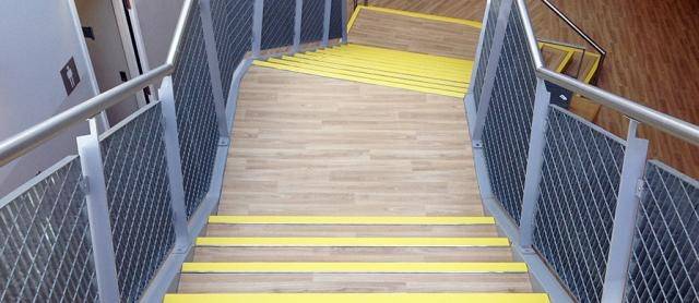 EDUCATION - DRAPPER ROAD PRIMARY SCHOOL - STAIR EDGINGS