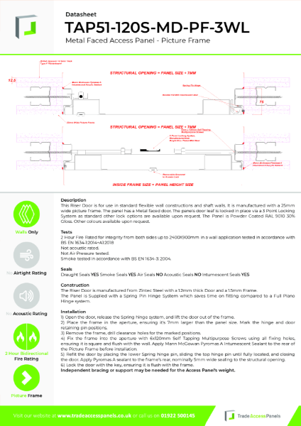 TAP51-120S-MD-PF-3WL Both Sides