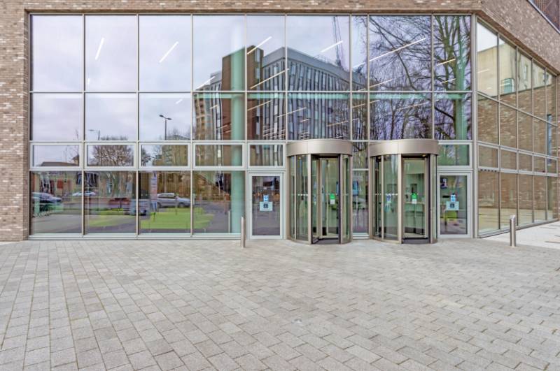 Brett Invicta Granite Paving paves Kingston Colleges £10m refurbishment