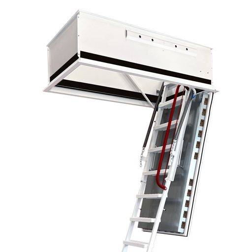 Isostair Steel Loft Ladder - Retractable Loft Ladder