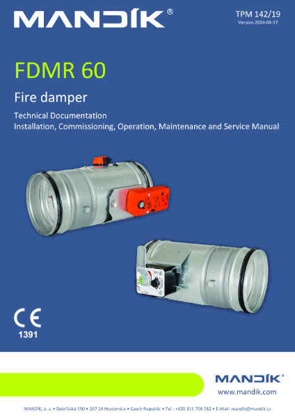 FDMR 60 – Technical specifications (142/19)