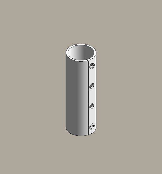 Steel street lighting brackets - single holder 
