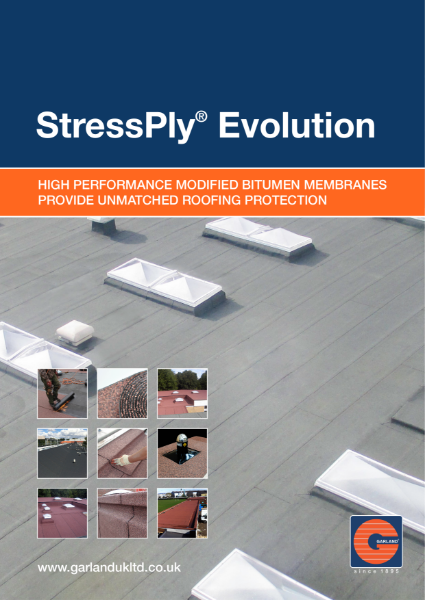 StressPly Evolution Modified Bitumen Waterproofing Membrane - Garland