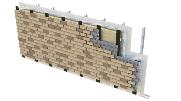 Genbrix - Mechanically Fixed Brick Cladding System