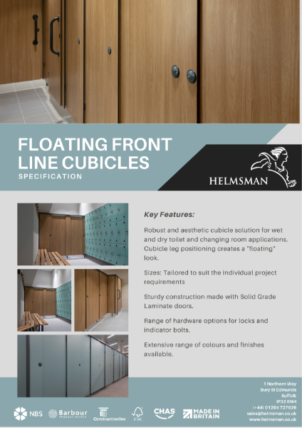 Floating Front Line Cubicles