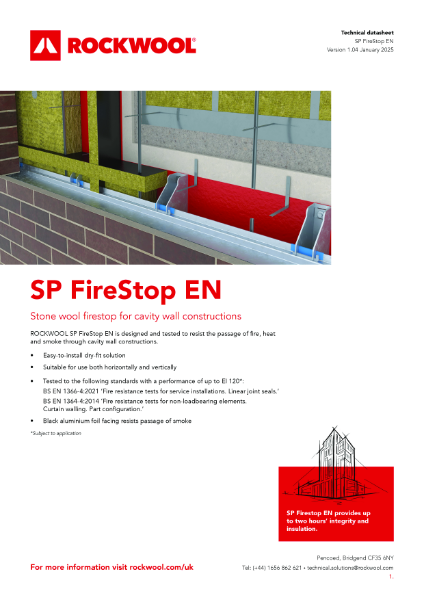 SP FireStop EN Datasheet