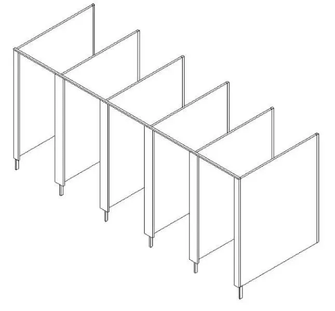 Avskjermingsskjerm-sammenstilling