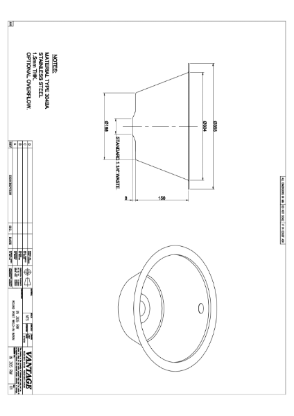 Drawing - VIN305RW