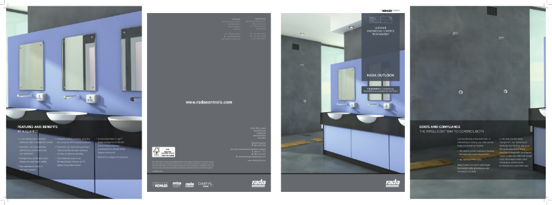 Rada Outlook - Ultimate Washroom Control Technology