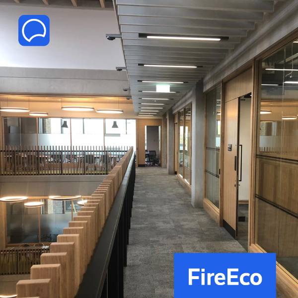 FireEco Ei30 Single Glazed Fire Rated Partition System