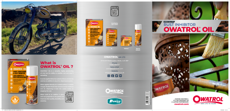 Owatrol Oil Brochure