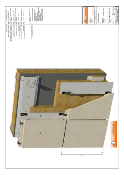 Norskreen M2A Vertical T brackets to SFS