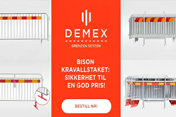 Din ultimate løsning for trygg avsperring