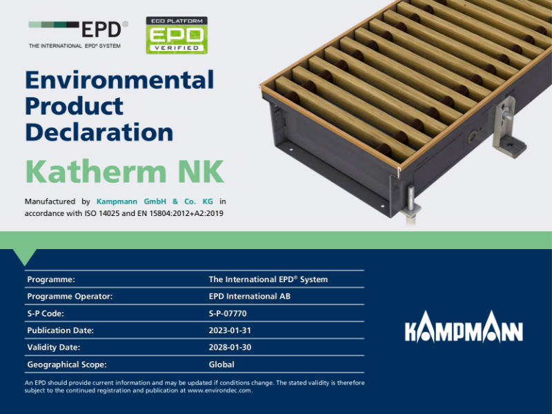 EPD Certificate Katherm NK