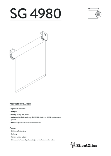 SG 4980 - Data Sheet