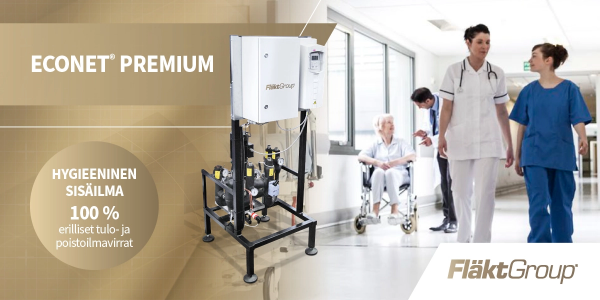 Energia talteen ja hygienia etusijalle – tutustu Econet® Premiumiin