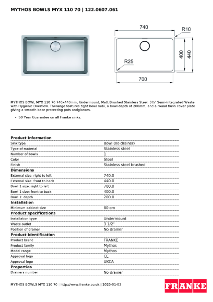 Product Sheet 122.0607.061