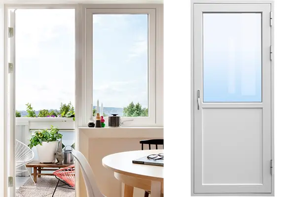 H-VINDUET+ 90-PROFIL DØR