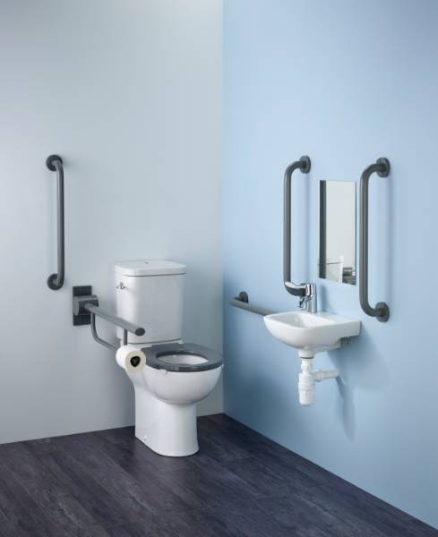 Contour 21+ - Doc M Close Coupled Right Hand Pack - Document M Compliant WC Pack