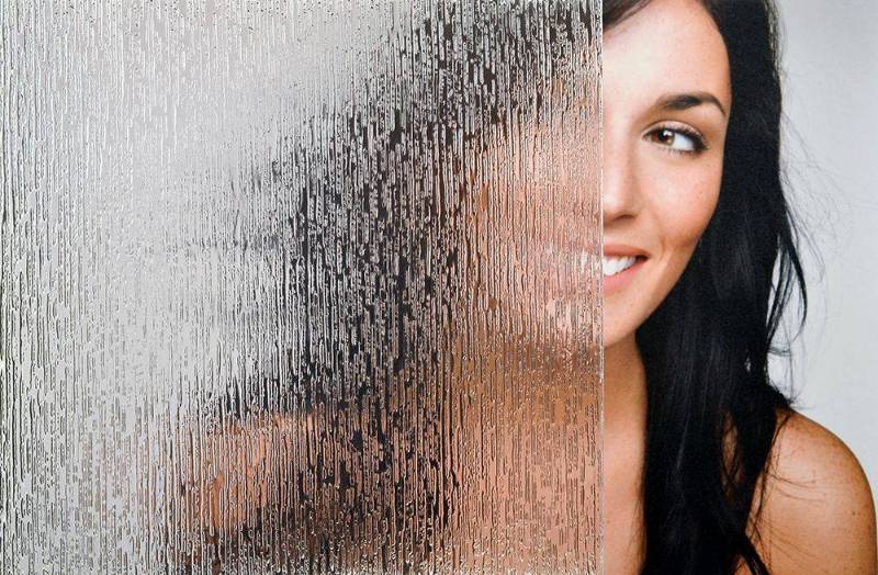 SX-1544 Rain Glass Textured Window Film