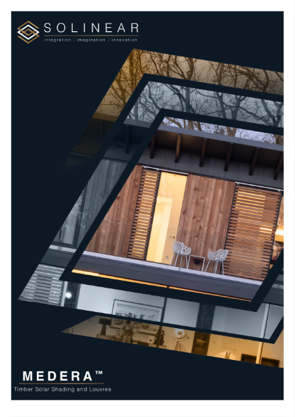Medera Timber Solar Shading & Louvres Brochure