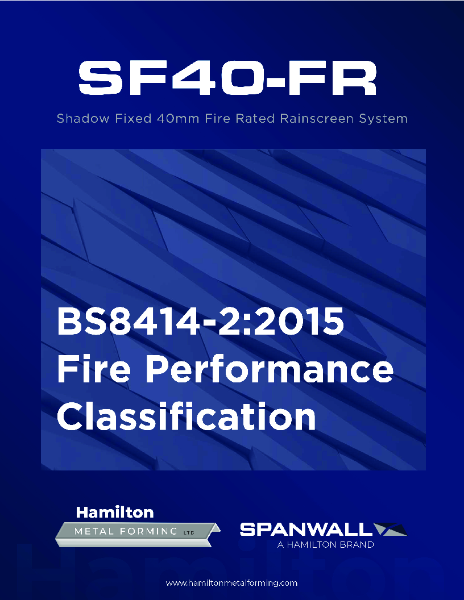 SF40Hamilton Spanwall_SF40-FR_FIre_Performance_Classification_2025