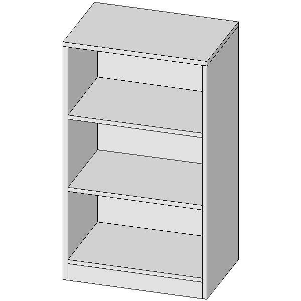 Half Height Shelving Unit