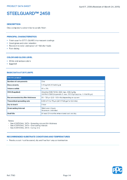 STEELGUARD 2458