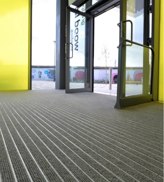 Matting, Carpet and 
Stair Edgings - GradPad Wood Lane Studios Case Study