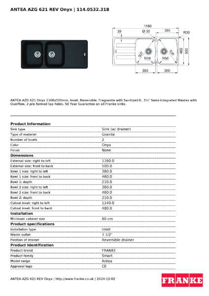 Product Sheet 114.0532.318