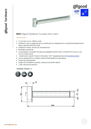 9425-Datasheet Iss04