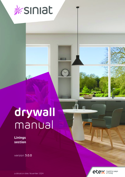 Siniat Drywall Manual - Linings