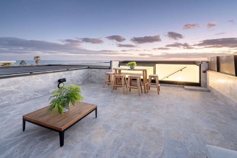 Terrace Access Achieved Using Box Rooflight To Highlight Ocean Views