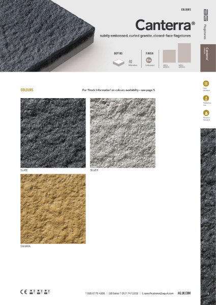 Canterra Flagstone Data Sheet