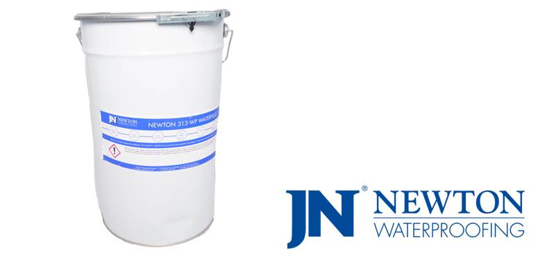 Fast setting Polymer compound for the sealing of leaks using Newton HydroCoat 313-WP - Polymer Compound to Seal Leaks