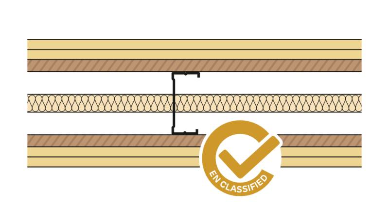 Siniat Single Frame Metal Stud Partition CS90R-215Un18Ply-25G - Metal Stud Partitioning