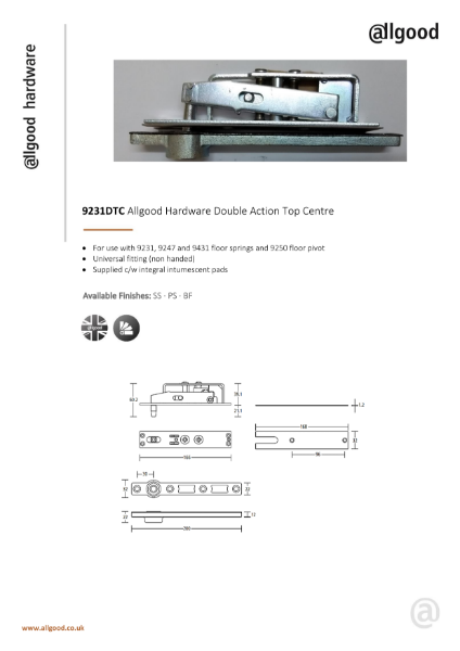 9231DTC-Datasheet Iss03