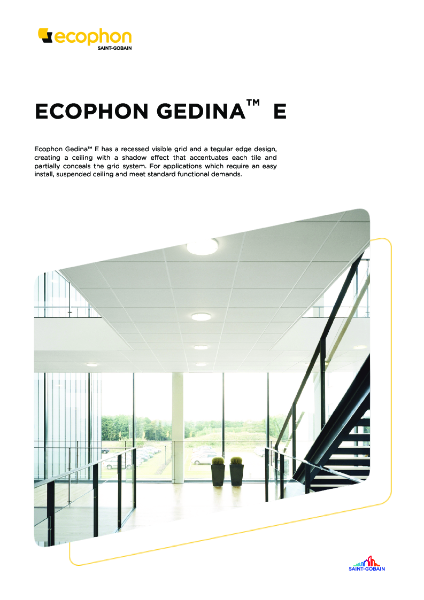 Data Sheet - Gedina E