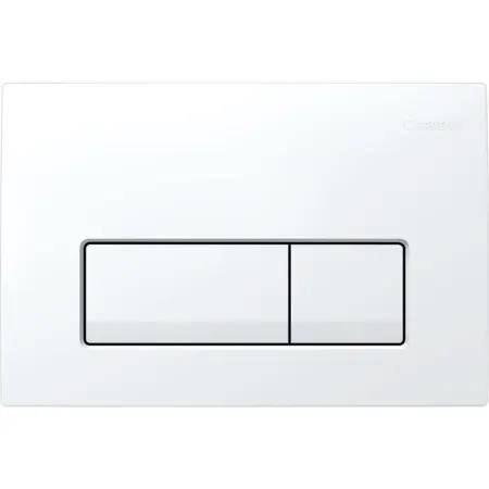 Geberit Delta50 Flush Plate For Dual Flush, Square